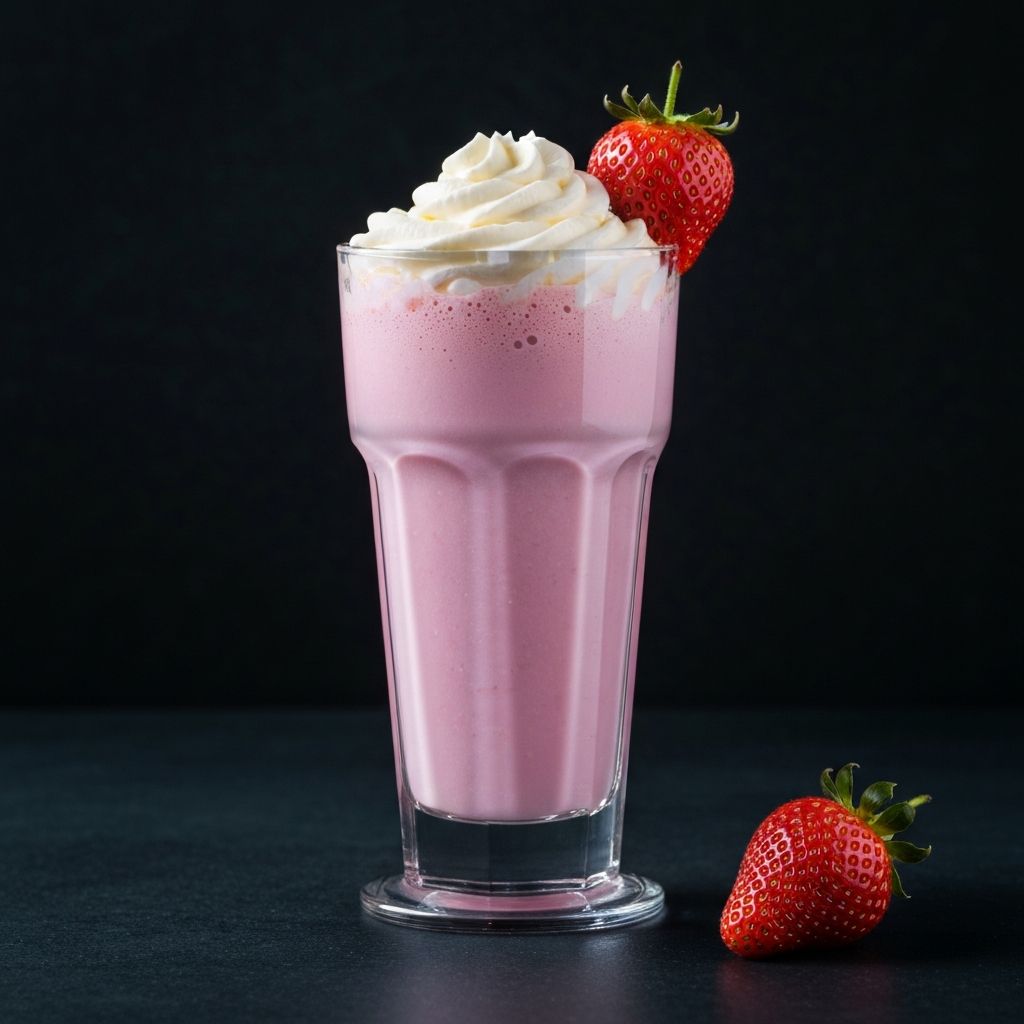 Milk-shake de Morango